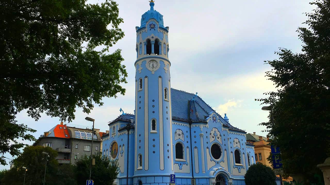 La Chiesa Blu di Bratislava