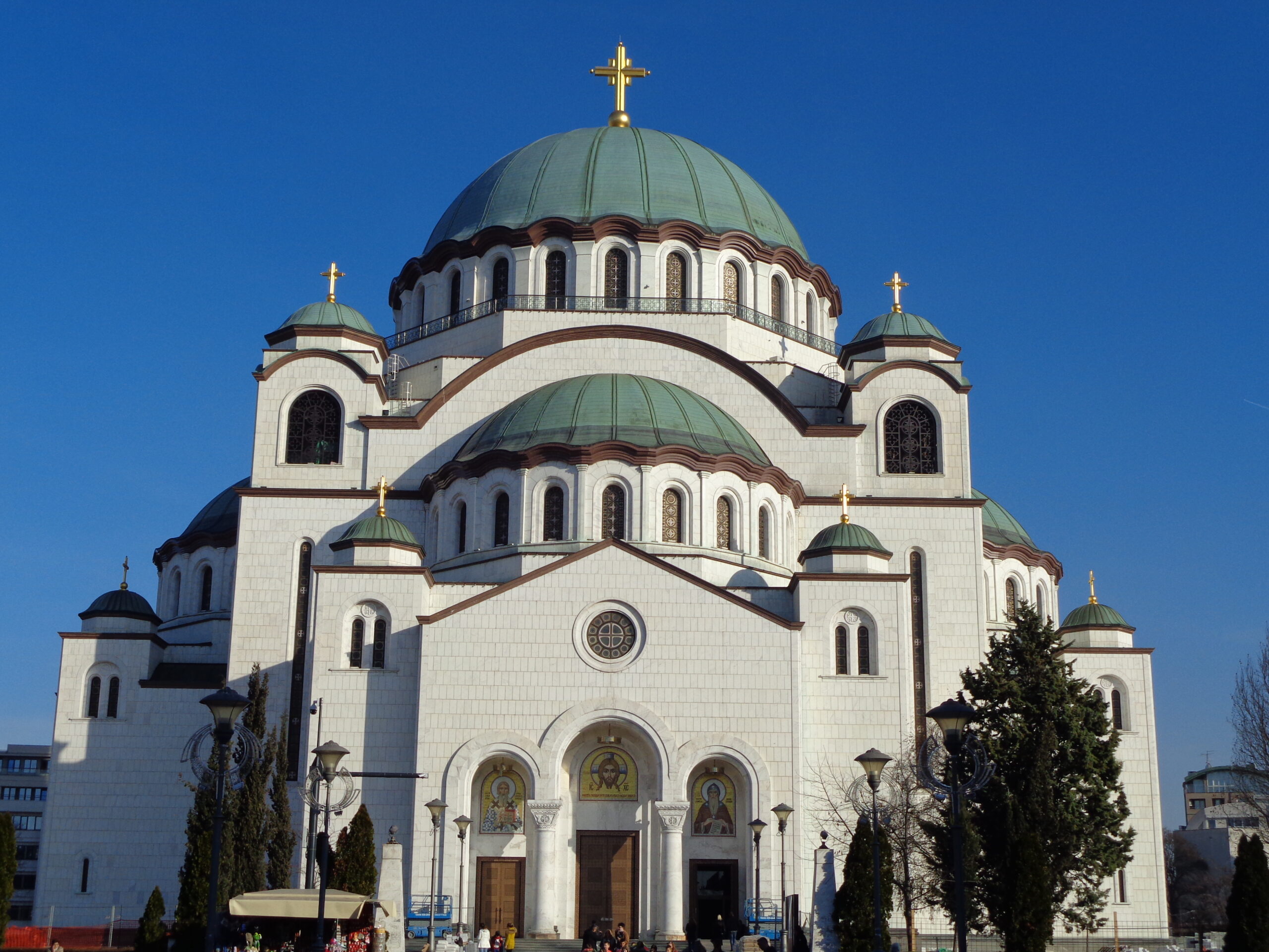 Tempio di San Sava, una delle chiese ortodosse più grandi al mondo.